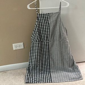 Plaid summer dress
